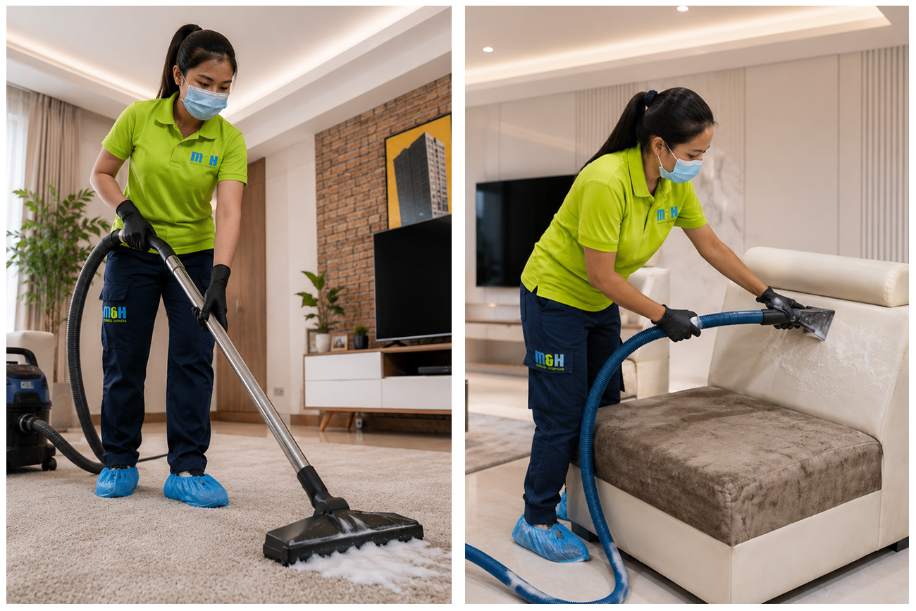 Sofa cleaning