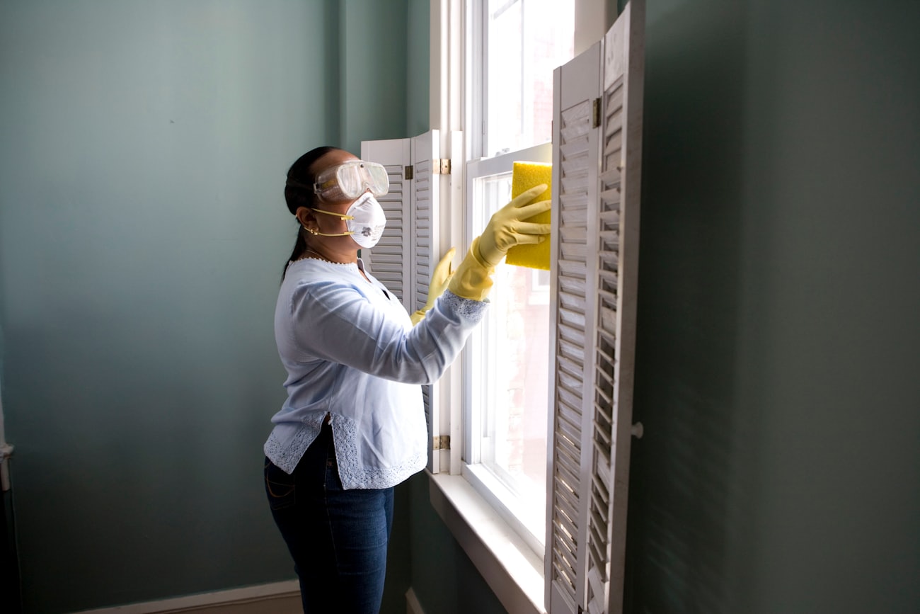 Premium cleaning in a Dubai home